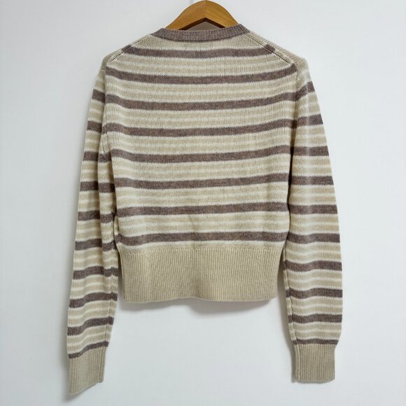 LORO PIANA Striped cashmere cardigan - Picture 7 of 10